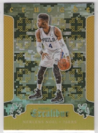 2015-16 Panini Excalibur - Crusade Camo #086 - Nerlens Noel - Philadelphia 76ers