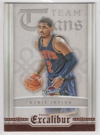 2015-16 Panini Excalibur - Team Titans #07 - Kyrie Irving - Cleveland Cavaliers