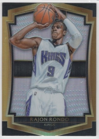 2015-16 Select - Prizm Silver #188 - Rajon Rondo - Sacramento Kings