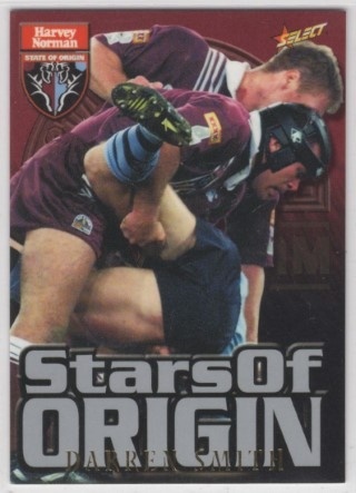 NRL - 2000 Select - Stars of Origin #S16 - Darren Smith - QLD Maroons