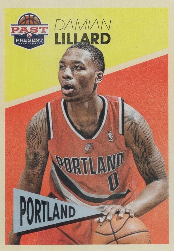 2012-13 Panini Past & Present - Variations #025 - Damian Lillard ROOKIE - Portland Trailblazers