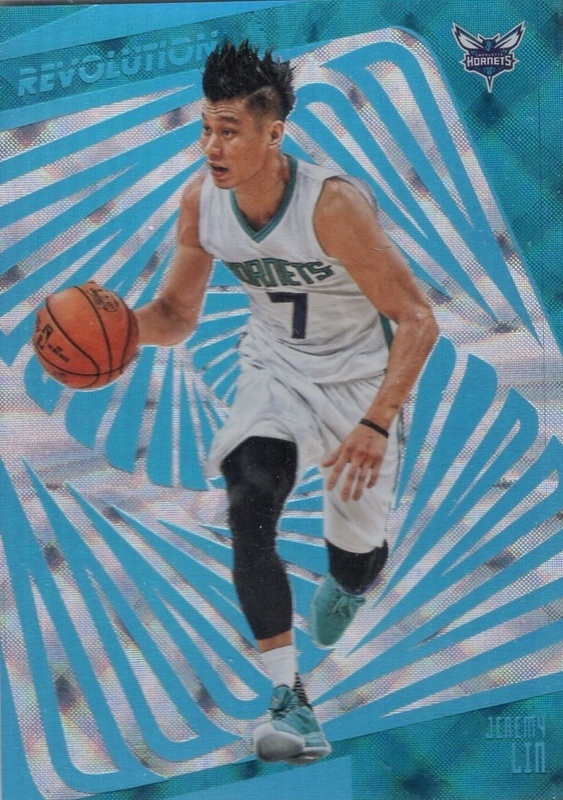 2015-16 Panini Revolution - Futura #017 - Jeremy Lin SN25 - Charlotte Hornets