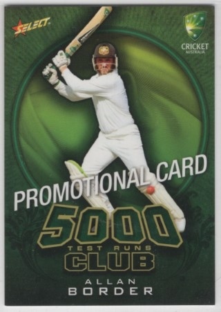 CRICKET - 2009-10 Select - Promotional Cards #TR2 - Allan Border PROMO - Australia