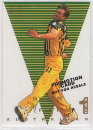 CRICKET - 1998-99 Select - Promotional Cards #23 - Glenn McGrath PROMO - Australia