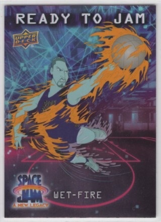 SPORT MOVIE - 2021 Upper Deck Space Jam: A New Legacy - Ready to Jam #RJ06 - Wet-Fire