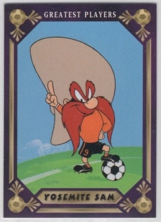 SOCCER - 1994 Upper Deck World Cup Toons - #074 Yosemite Sam / Johan Cruyff - Netherlands