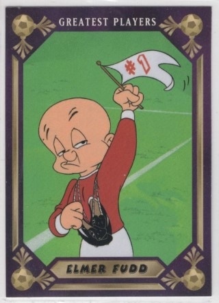 SOCCER - 1994 Upper Deck World Cup Toons - #078 Elmer Fudd / Bobby Charlton - England