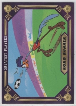 SOCCER - 1994 Upper Deck World Cup Toons - #084 Road Runner / Bobby Moore - England