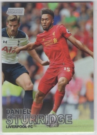 SOCCER - 2016 Stadium Club Premier League - #074 Daniel Sturridge - Liverpool