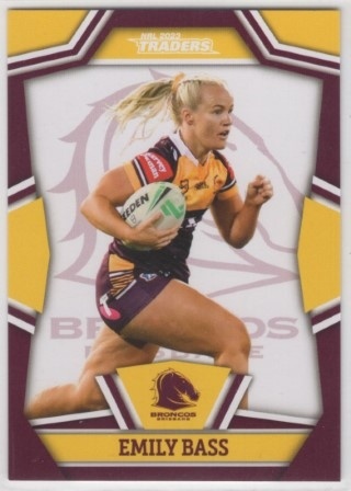 NRL - 2023 Traders - Brisbane Broncos - NRLW (select from list)