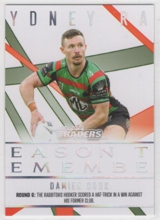 NRL - 2023 Traders - Season to Remember #SR35 - Damien Cook - South Sydney Rabbitohs