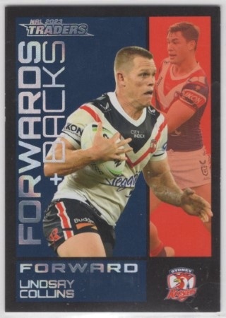 NRL - 2023 Traders - Forwards + Backs #FB27 - Lindsay Collins - Sydney Roosters