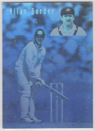 CRICKET - 1994-95 Futera - Hologram #NNO - Allan Border SN4000 - Australia