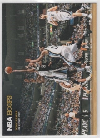 2012-13 Hoops - Courtside #02 - Tony Parker - San Antonio Spurs