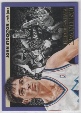 2012-13 Panini - Heroes of the Hall #02 - John Stockton - Utah Jazz