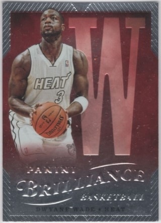 2012-13 Panini Brilliance - Spellbound #43 - Dwyane Wade - Miami Heat