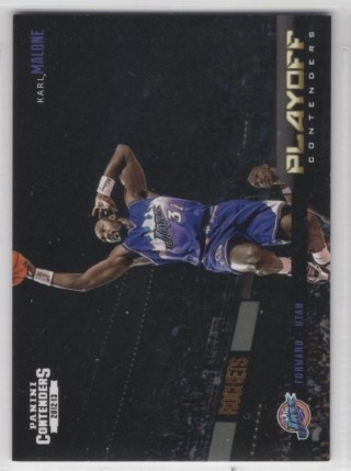 2012-13 Panini Contenders - Playoff Contenders #06 - Karl Malone - Utah Jazz