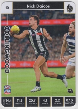 AFL - 2023 TeamCoach - Base Cards (select from list)