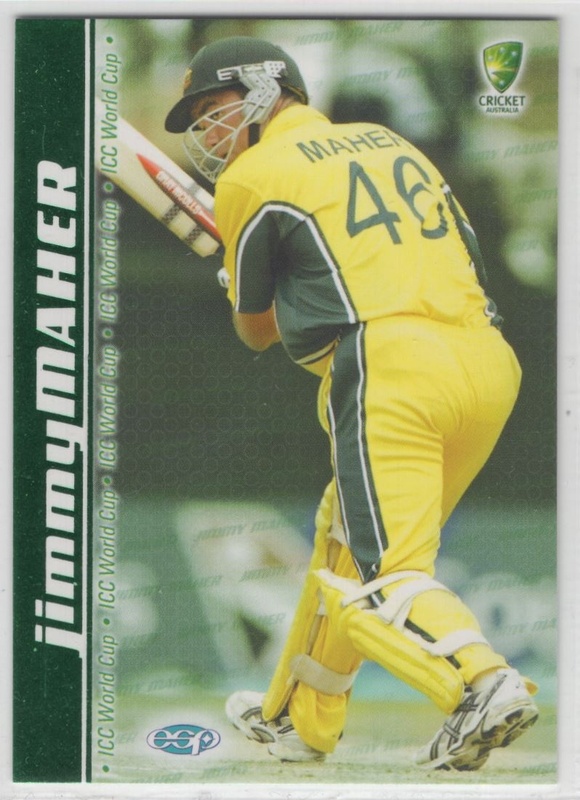 CRICKET - Elite Sports 2003-04 - World Cup #WC13 - Jimmy Maher - Australia