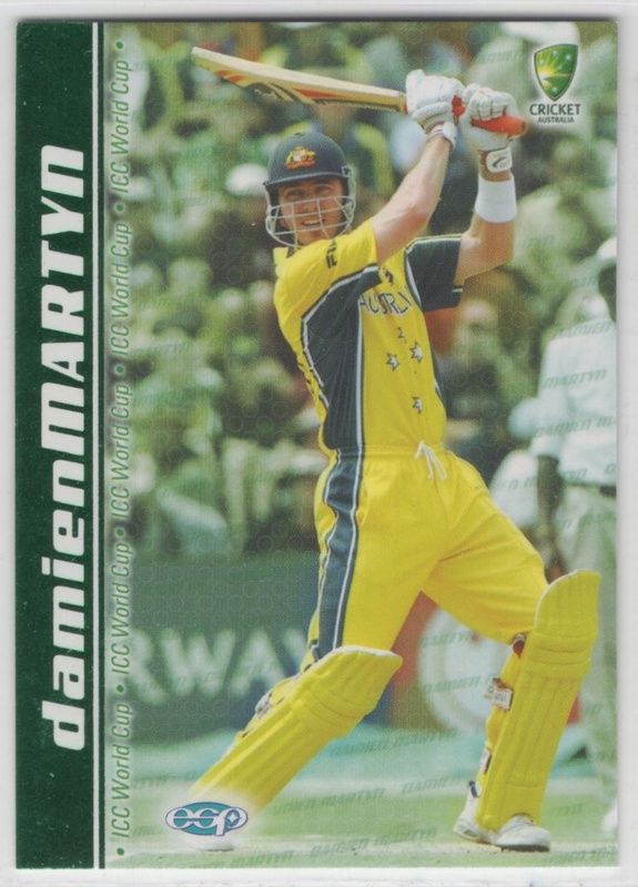 CRICKET - Elite Sports 2003-04 - World Cup #WC14 - Damien Martyn - Australia