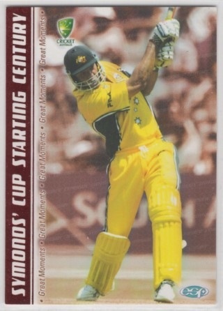 CRICKET - Elite Sports 2003-04 - Great Moments #GM6 - Andrew Symonds - Australia
