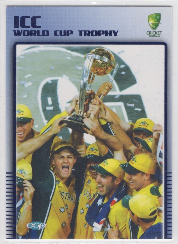 CRICKET - Elite Sports 2003-04 - Trophies #BC2 - Australia ICC World Cup Trophy - Australia