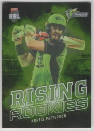 CRICKET - 2018-19 Tap N Play - Rising Rookies #RR-08 - Kurtis Patterson - Sydney Thunder