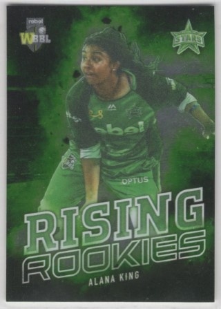 CRICKET - 2018-19 Tap N Play - Rising Rookies #RR-13 - Alana King - Melbourne Stars