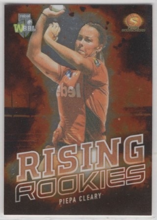 CRICKET - 2018-19 Tap N Play - Rising Rookies #RR-14 - Piepa Cleary - Perth Scorchers