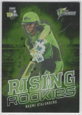 CRICKET - 2018-19 Tap N Play - Rising Rookies #RR-16 - Naomi Stalenberg - Sydney Thunder