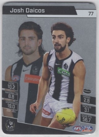 AFL - 2022 Teamcoach - Base Parallel Silver (select from list)
