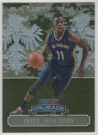2014-15 Panini Excalibur - Crusade Camouflage #106 - Jrue Holiday - New Orleans Pelicans