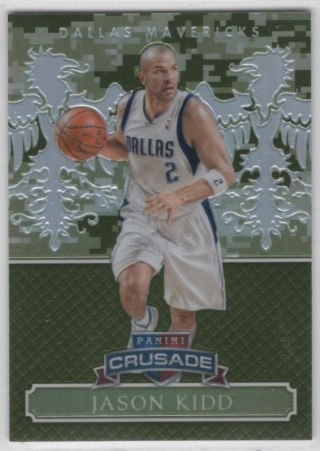 2014-15 Panini Excalibur - Crusade Camouflage #133 - Jason Kidd - Dallas Mavericks