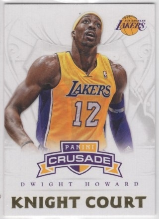 2012-13 Panini Crusade - Knight Court #24 - Dwight Howard - LA Lakers