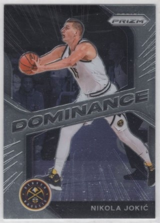 2020-21 Panini Prizm - Dominance #19 - Nikola Jokic - Denver Nuggets