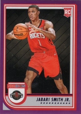 2022-23 Hoops - Purple #233 - Jabari Smith Jr - Houston Rockets