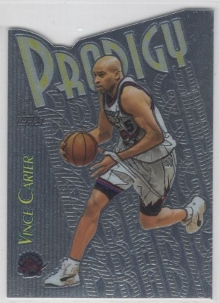 1999-00 Topps - Prodigy #PR17 - Vince Carter - Toronto Raptors