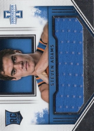 2013-14 Innovation - Rookie Jumbo Jerseys #05 - Steven Adams MEM, SN199 - OKC Thunder