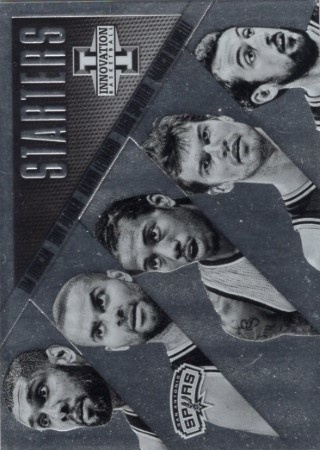 2013-14 Innovation - Starters #26 - Kawhi Leonard / Marco Belinelli / Tiago Splitter / Tim Duncan / Tony Parker - San Antonio Spurs