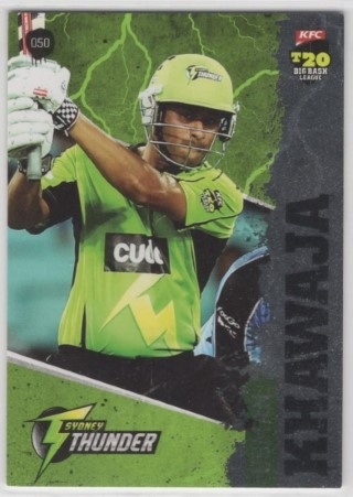 CRICKET - 2012-13 SE Products BBL - Sydney Thunder - Base Cards (select from list)