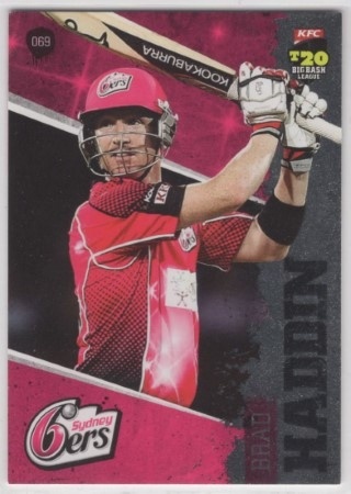CRICKET - 2012-13 SE Products BBL - Sydney Sixers - Base Cards (select from list)