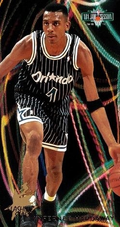 1994-95 Jam Session - Flashing Stars #01 - Anfernee Hardaway - Orlando Magic
