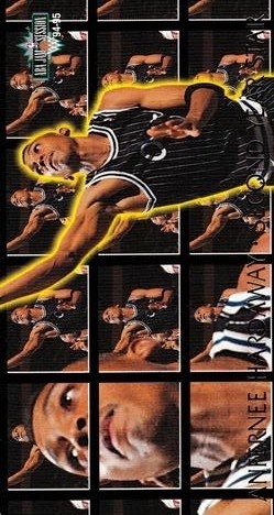 1994-95 Jam Session - Second Year Stars #02 - Anfernee Hardaway - Orlando Magic