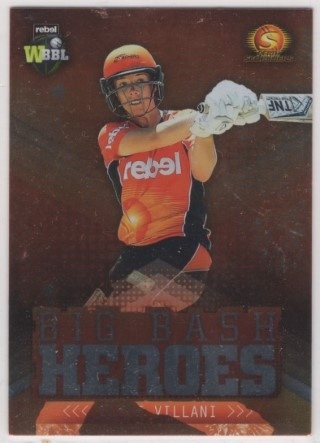 CRICKET - 2017-18 Tap N Play Big Bash - Heroes #H18 - Elyse Villani - Perth Scorchers