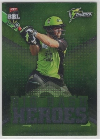 CRICKET - 2017-18 Tap N Play Big Bash - Heroes #H22 - Aiden Blizzard - Sydney Thunder