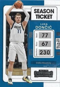 2021-22 Panini Contenders - #018 Luka Doncic - Dallas Mavericks