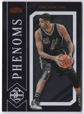 2015-16 Panini Limited - Phenoms #15 - Tim Duncan - San Antonio Spurs