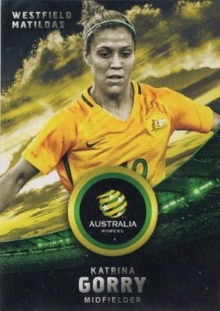 SOCCER - 2016-17 Tap N Play Football Australia - #031 Katrina Gorry - Australian Matildas