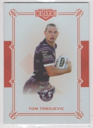 NRL - 2018 Elite - MOJO Ruby #MR053 - Tom Trbojevic SN40 - Manly Sea Eagles