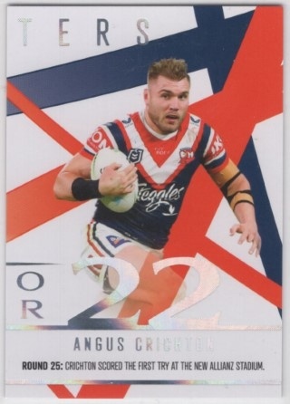 NRL - 2023 Traders - Season to Remember #SR42 - Angus Crichton - Sydney Roosters